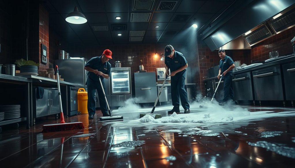 24/7 emergency kitchen floor cleaning services