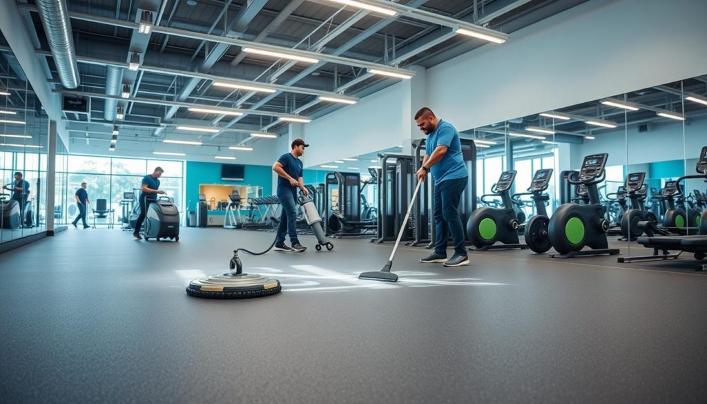 Why Choose Professional Rubber Gym Floor Cleaning Services for Metro Atlanta?