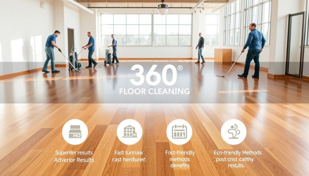 360 Floor Cleaning Services benefits