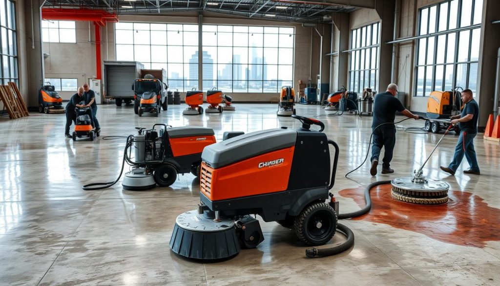 Atlanta Commercial Concrete Cleaning Methods