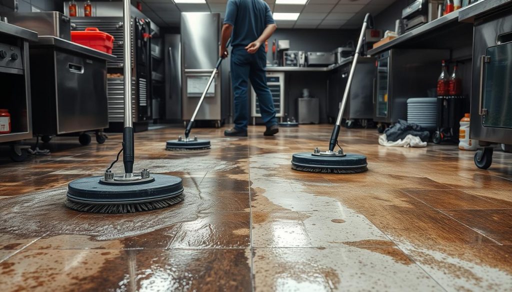 Atlanta Kitchen Floor Grease Removal