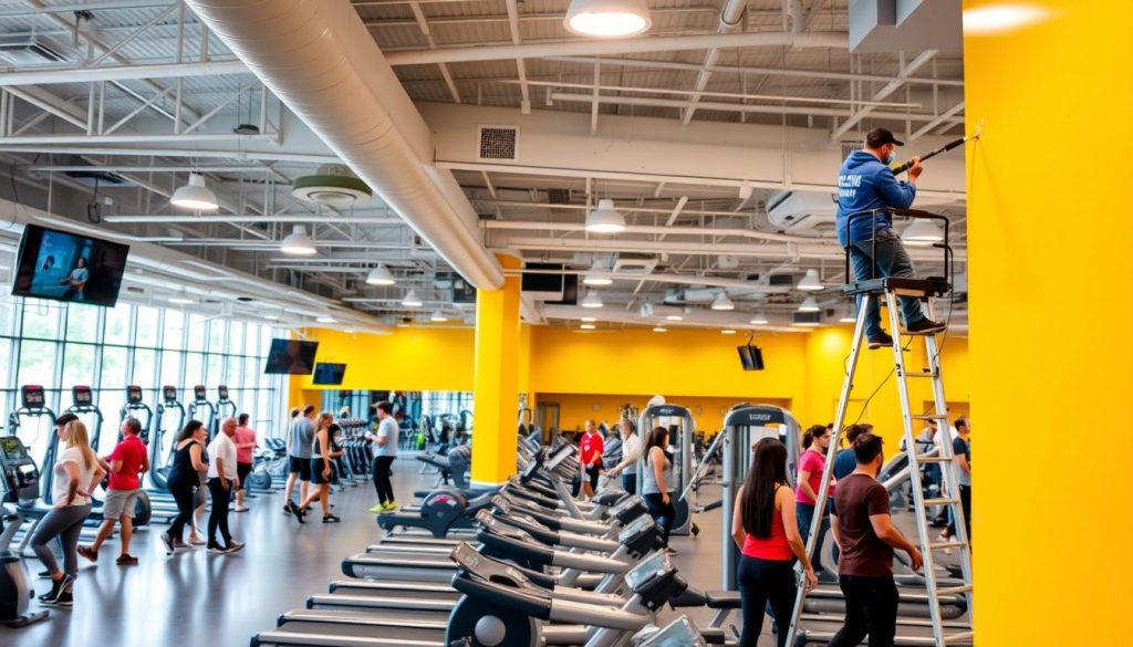 Atlanta fitness center cleaning services