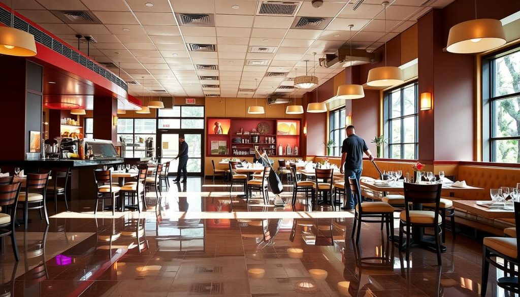 Commercial Dining Area Cleaning Atlanta