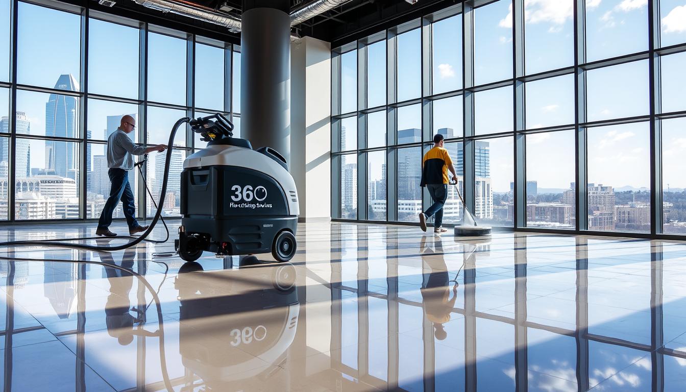 Commercial Hard Surface Floor Cleaning