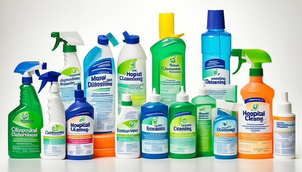 EPA-approved hospital cleaning supplies