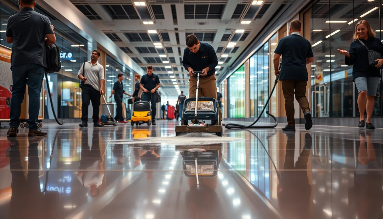 Emergency Commercial Floor Cleaning