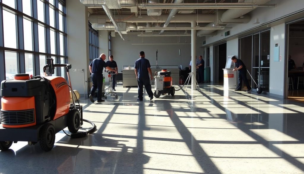 Emergency Commercial Floor Cleaning in Atlanta