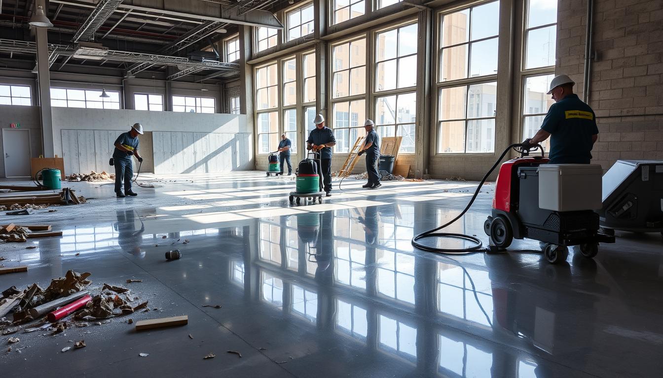 "Emergency Floor Cleaning for Post-Construction Sites in Metro Atlanta"