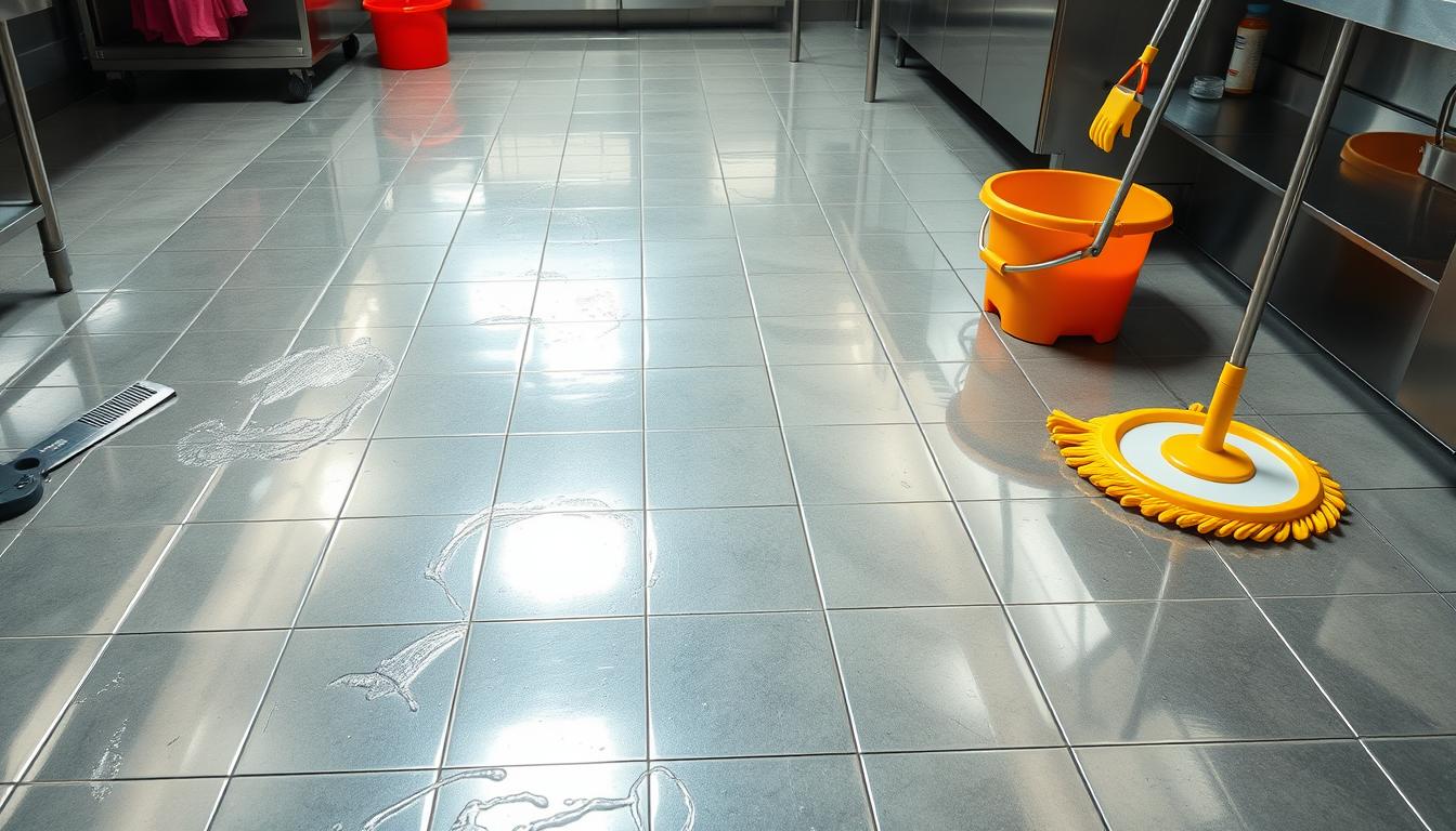 Emergency Kitchen Floor Cleaning