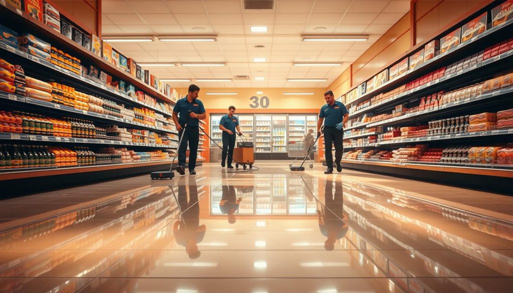 Expert Floor Cleaning Services for Grocery Stores and Retail Spaces