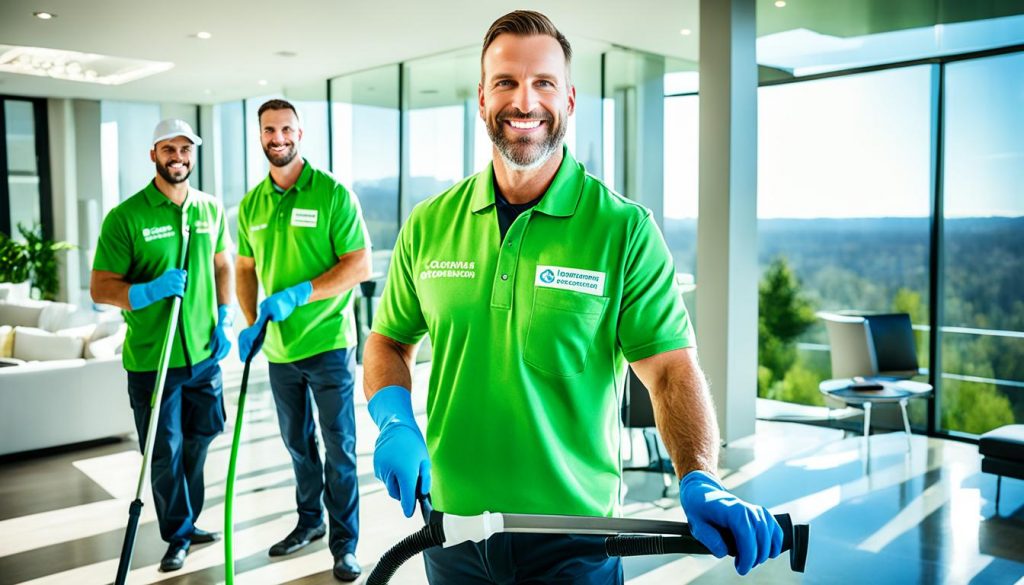 Expert cleaners using eco-friendly solutions in Atlanta