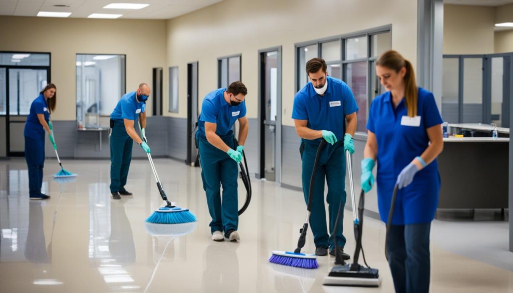 Floor Cleaning Services for Schools and Universities