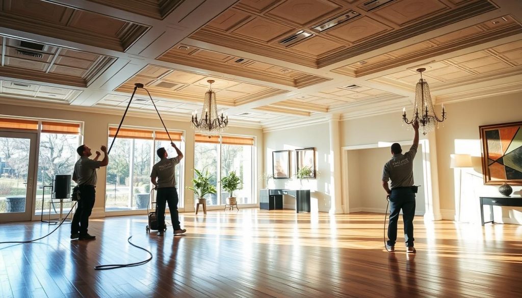 High-Dusting and Ceiling Cleaning Services in Sandy Springs, GA