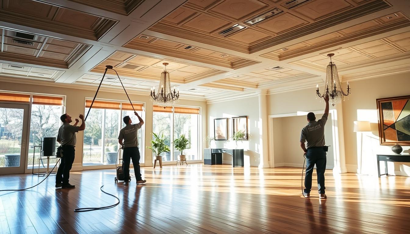 High-Dusting and Ceiling Cleaning Services in Sandy Springs, GA