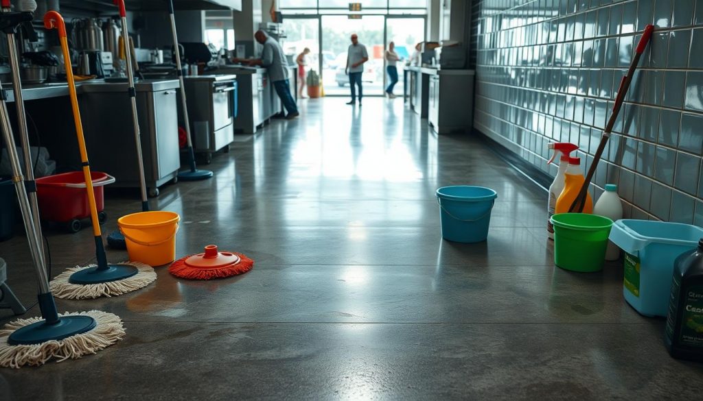 "Why Choose Professional Kitchen Lobby Concrete Floor Cleaning Services in Metro Atlanta?":