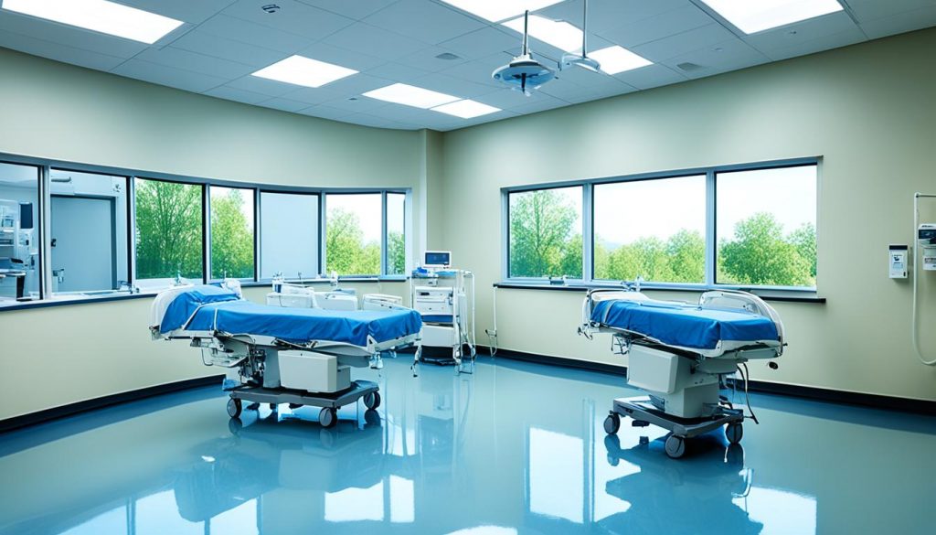 Hospital deep cleaning services