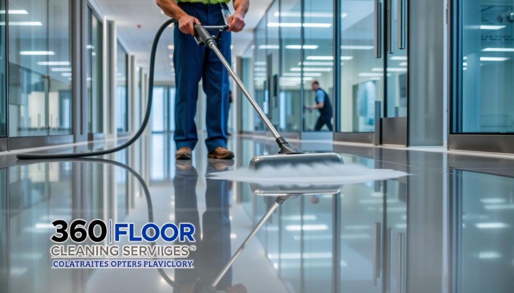 Importance of Professional Cleaning in commercial hard surface floor cleaning