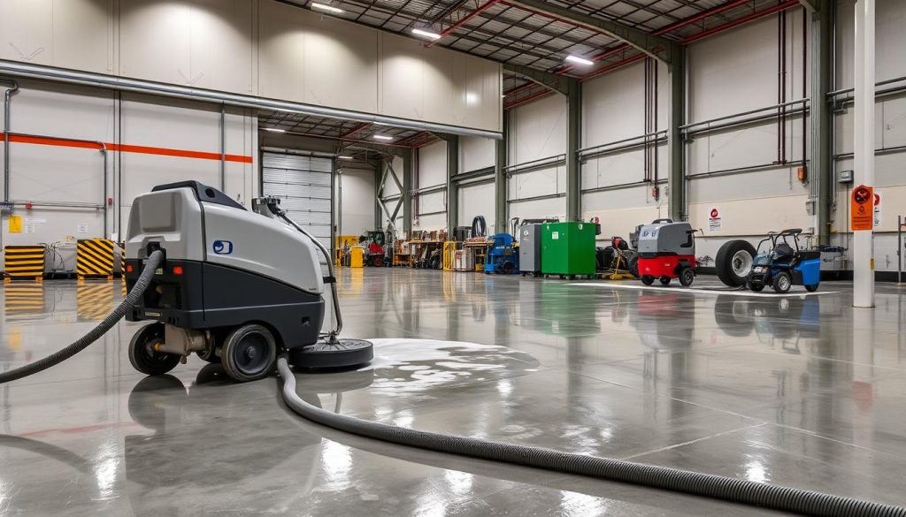 Industrial Concrete Floor Cleaning in Atlanta