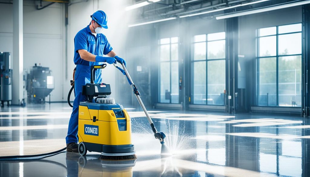 Industrial Floor Cleaning Services