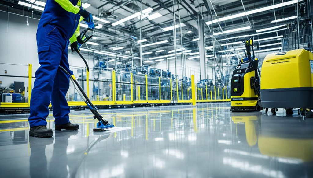 Industrial Floor Cleaning Services