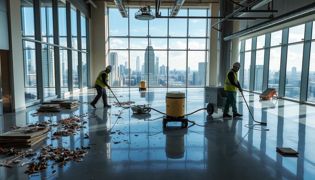 “Emergency Floor Cleaning for Post-Construction Sites in Metro Atlanta”