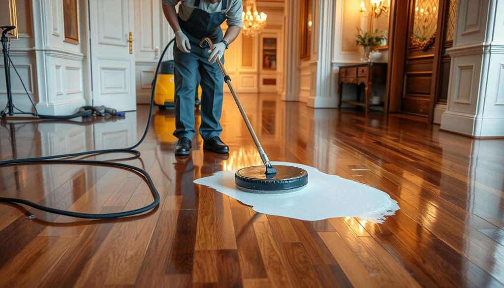 Professional Floor Stripping and Waxing