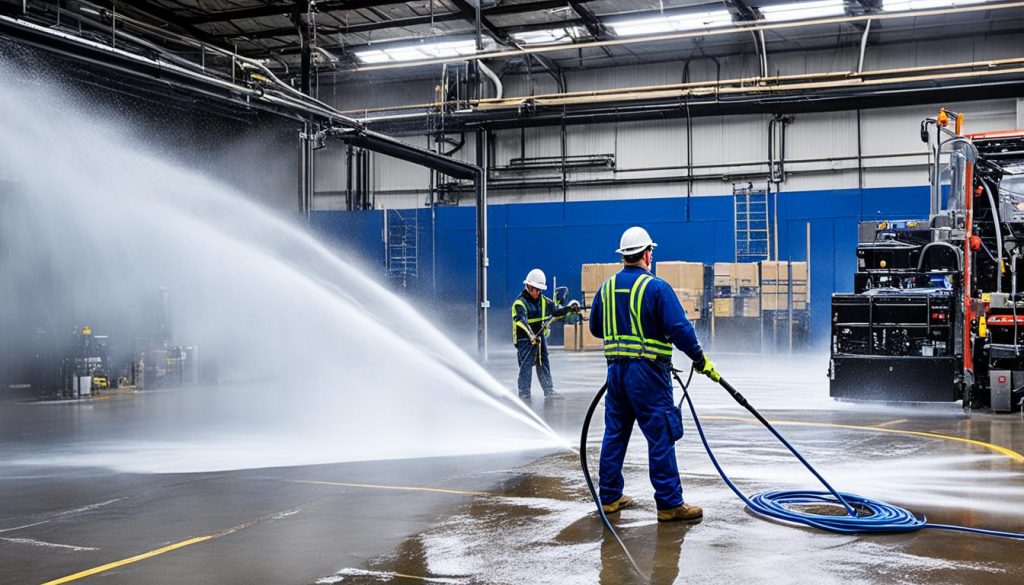 Post-Construction Warehouse Floor Cleaning Services