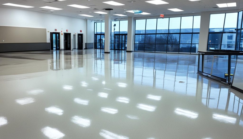 Professional commercial floor cleaning services