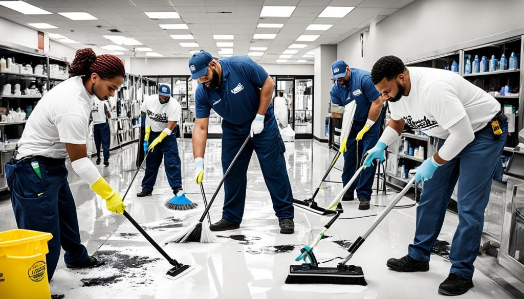 Racial Discrimination in Floor Cleaning