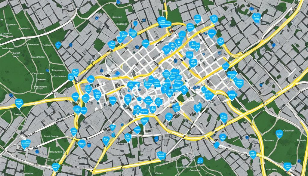 Service Area Map for Floor Cleaning Services