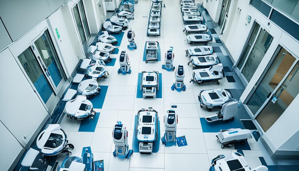 autonomous mobile robots in healthcare cleaning