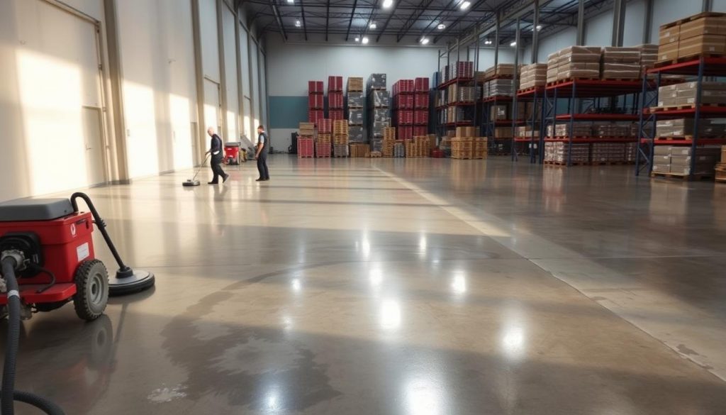 benefits of expert warehouse floor cleaning