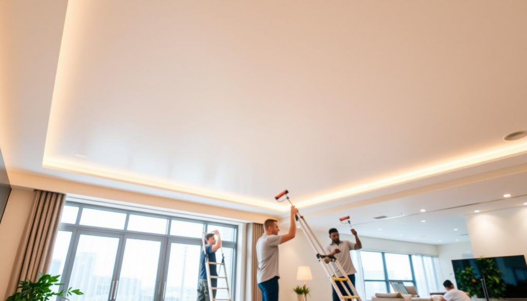 benefits of professional ceiling cleaning