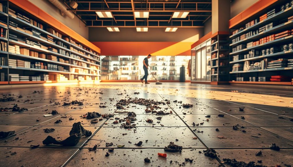 challenges retail floor cleaning