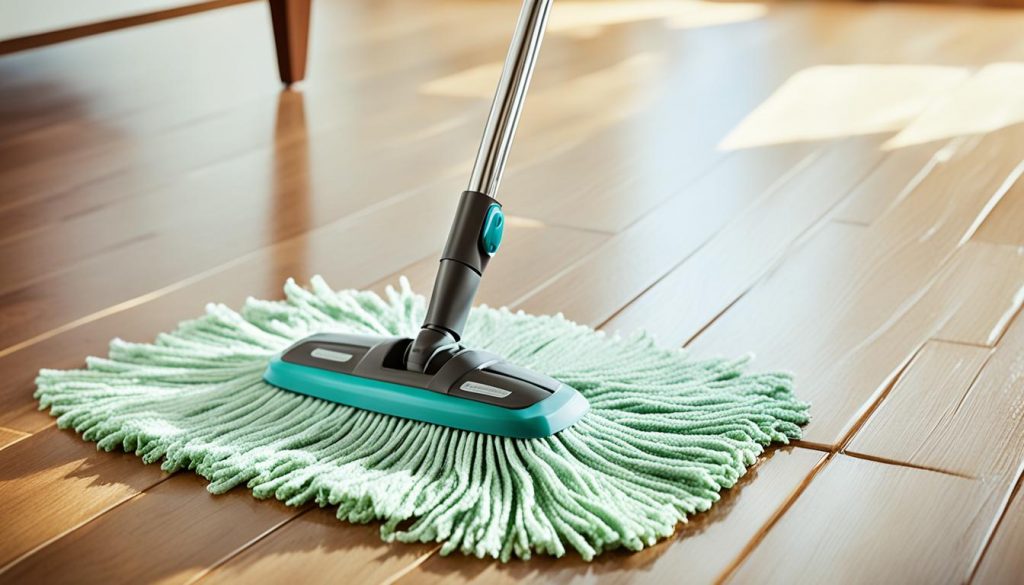 cleaning hardwood floors