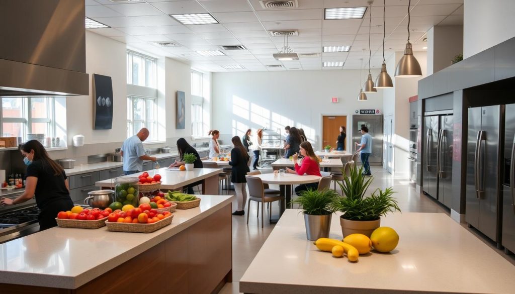 cleanliness in college kitchens