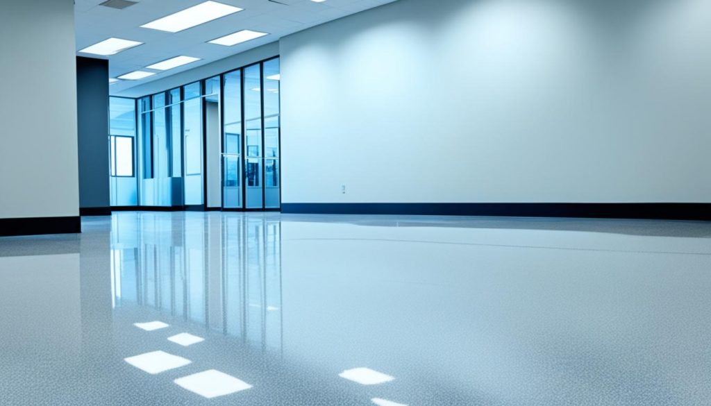 commercial floor cleaning