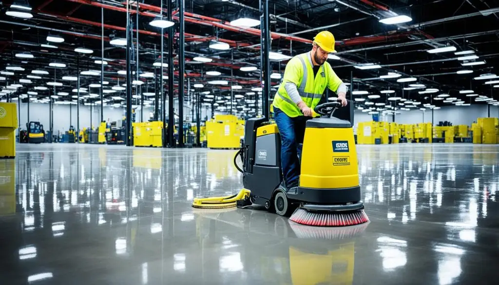 Atlanta’s Top a floor scrubber machine operator services in Atlanta