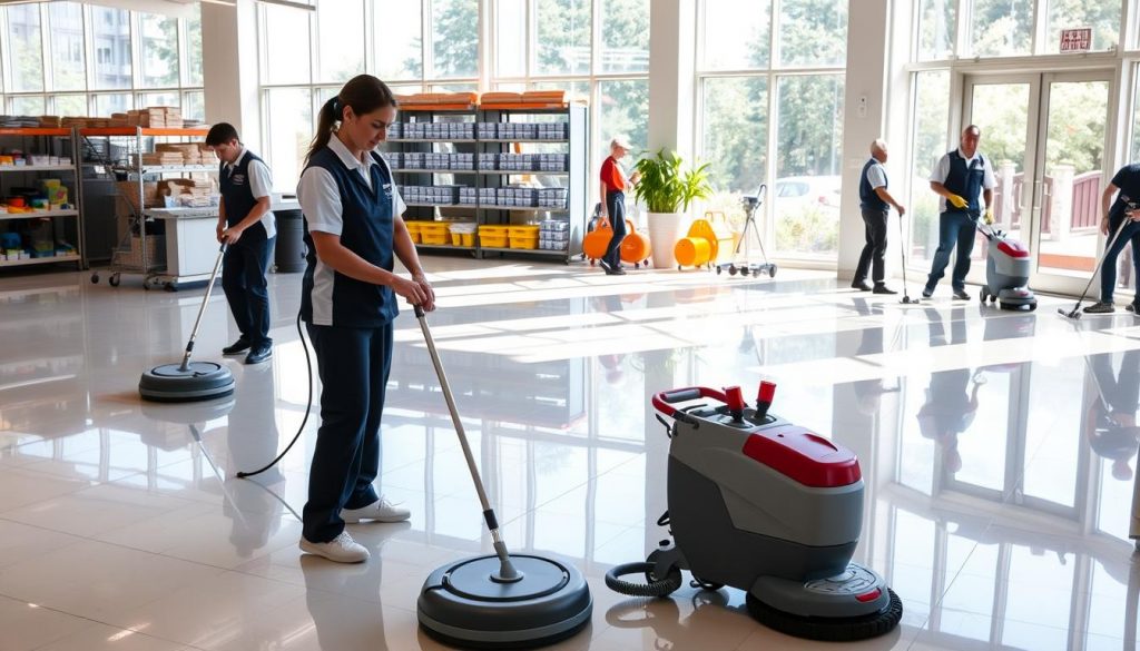 commercial floor cleaning services Dunwoody