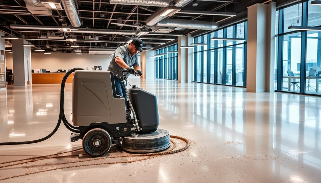 commercial floor stripping Atlanta