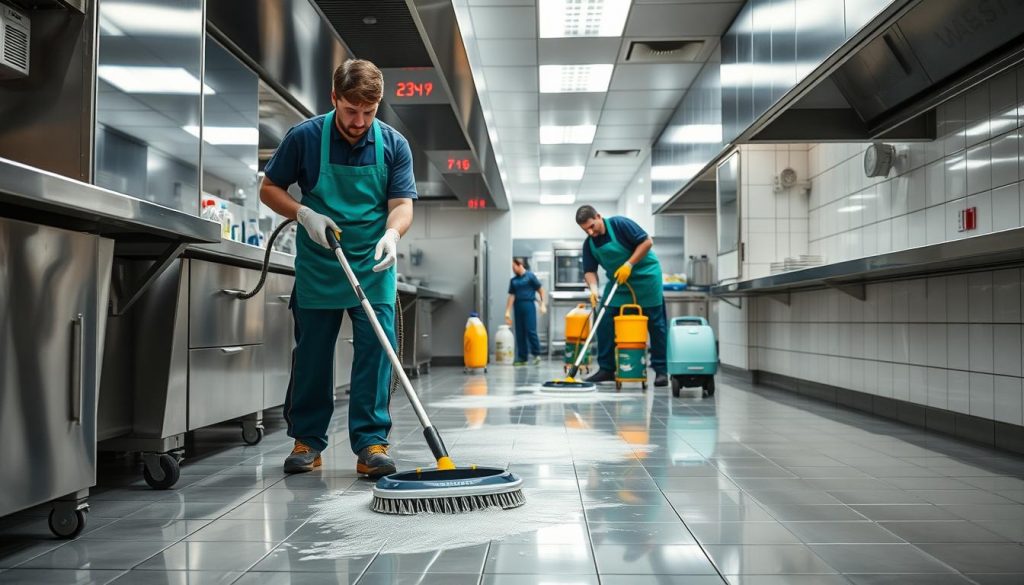 commercial kitchen floor cleaning services Atlanta