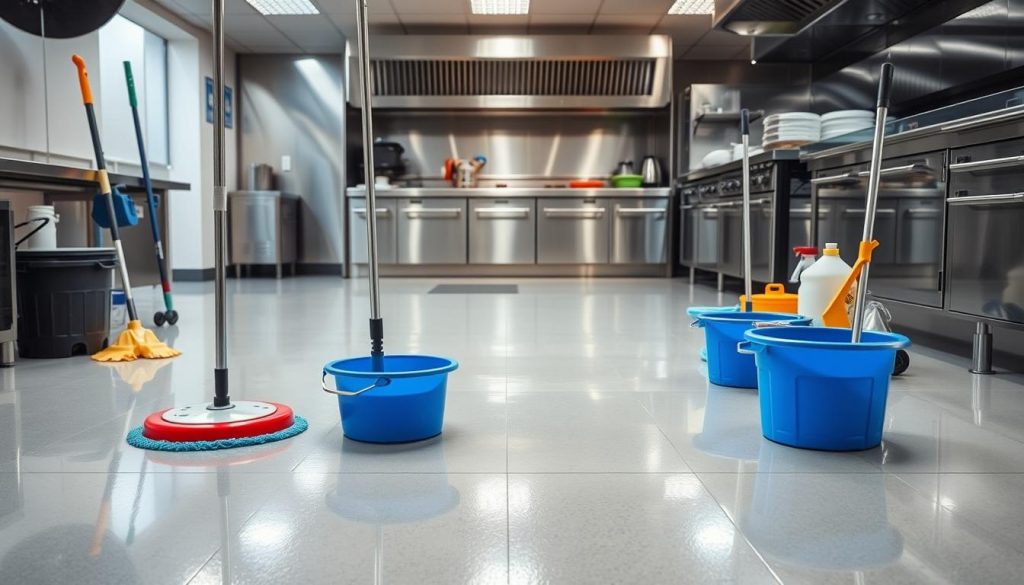 commercial kitchen floor maintenance