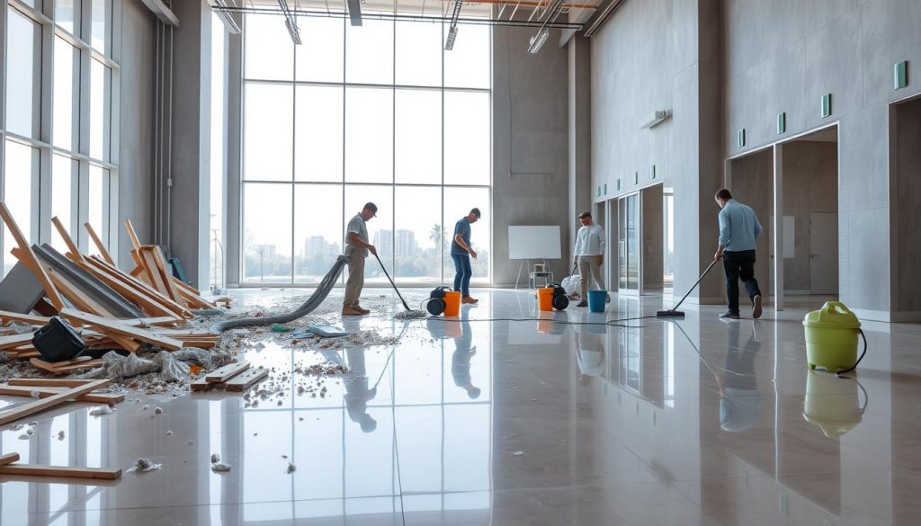 comprehensive post-construction cleaning services