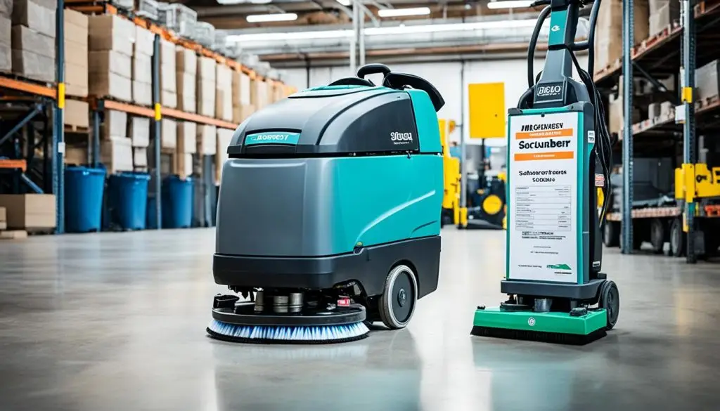 Industrial Ride-On Floor Scrubbers | Clean Large Spaces | 2024