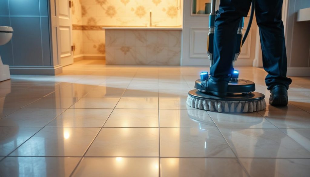 deep tile cleaning