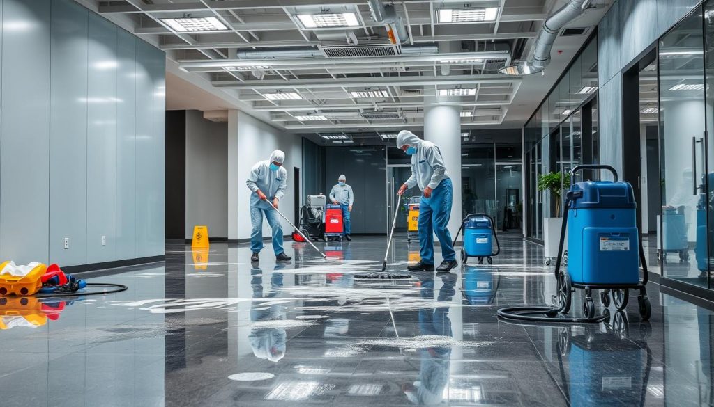 emergency commercial floor cleaning Atlanta