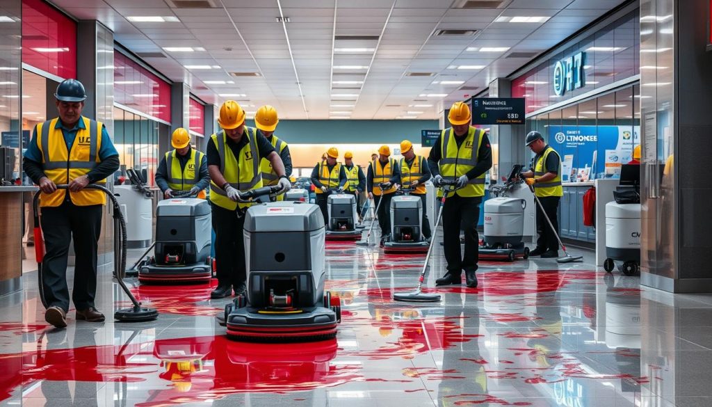 emergency commercial floor cleaning services