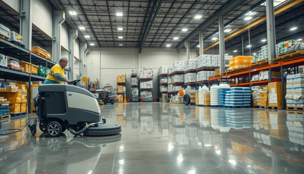 Emergency Floor Cleaning Services for Warehouses