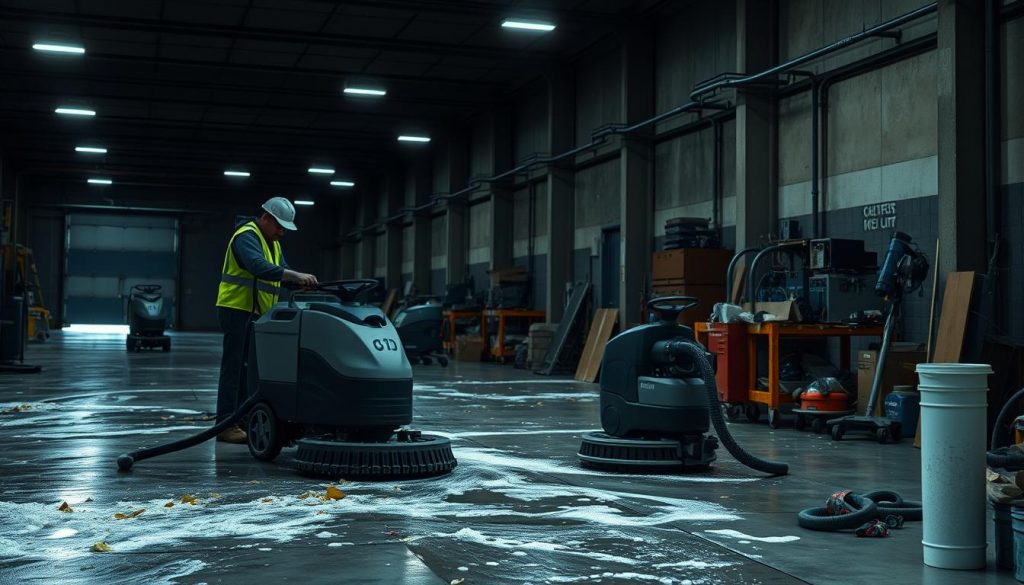 Emergency Floor Cleaning Services for Warehouses