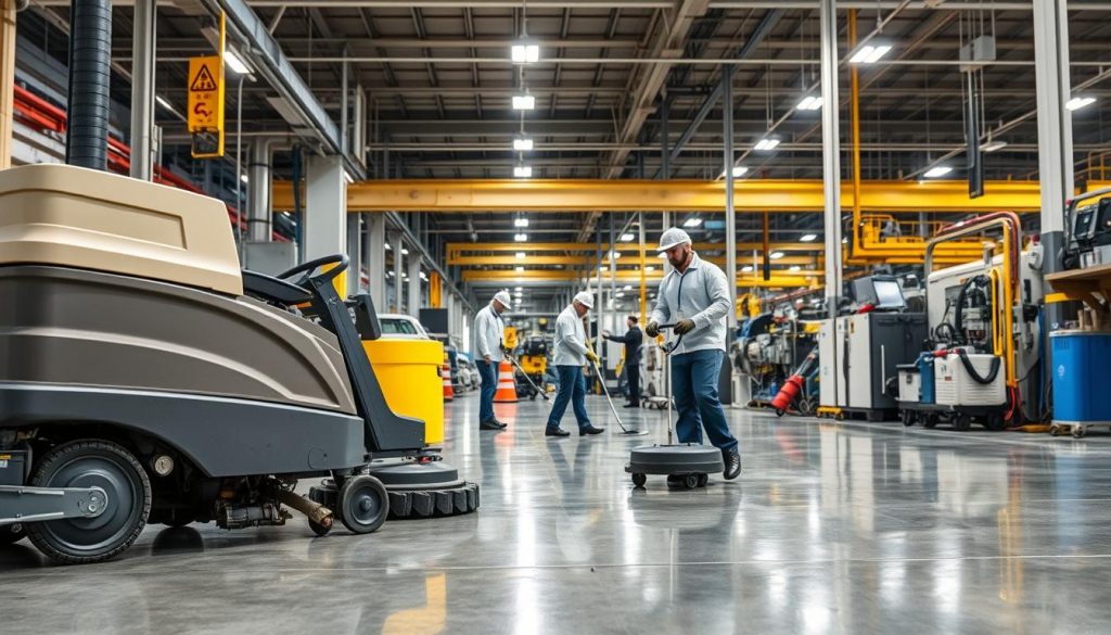 expert industrial floor cleaning services in Atlanta